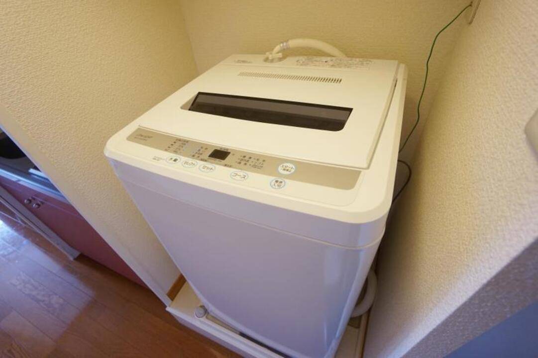 洗面設備　洗濯機置場