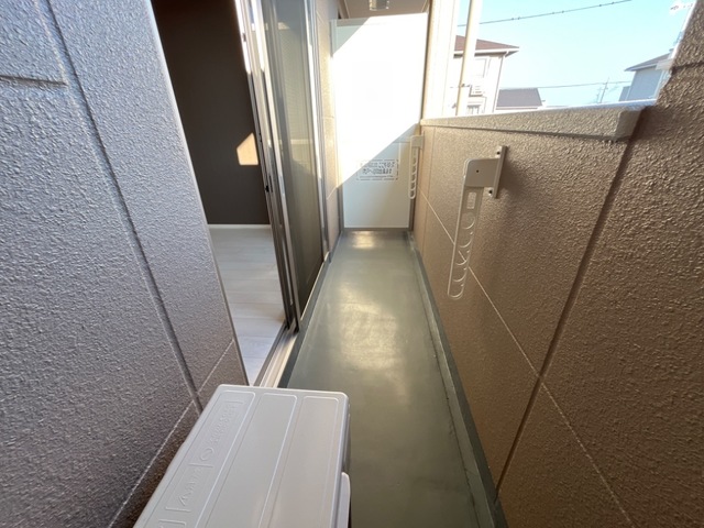 バルコニー　南西向き