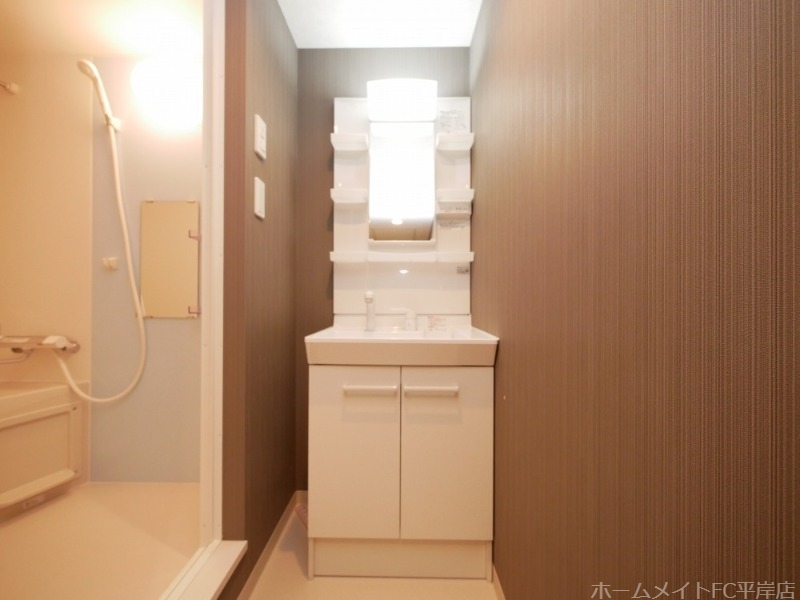 洗面設備　洗面化粧台付き♪