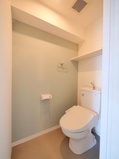 トイレ　現状優先です