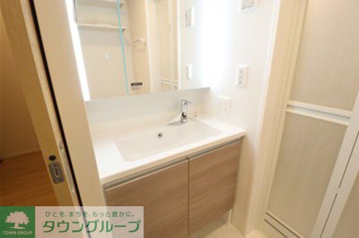 洗面設備　※同施工会社　施工イメージ　現況優先