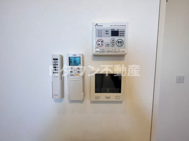 セキュリティ　モニター付きインターフォンです。