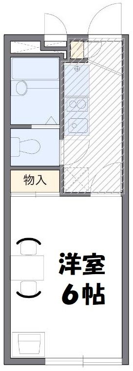 ＪＲ東海道本線 辻堂駅 バス乗車時間：26分 最寄りバス停で下車 徒歩8分 2階建 築24年の間取り写真