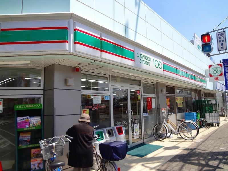 コンビニ　ローソン100（コンビニ）まで437m