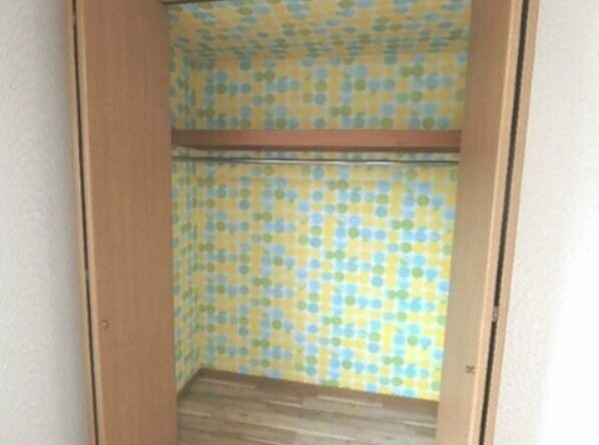 収納　反転間取りの別部屋の写真です。