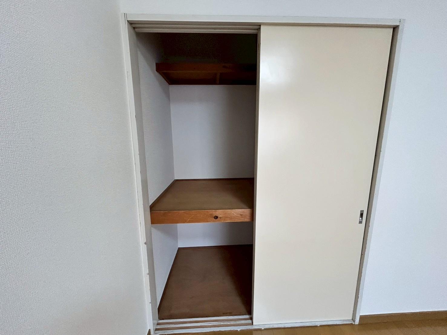 収納　2段式の収納です