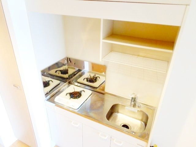 キッチン　ガス1口コンロ