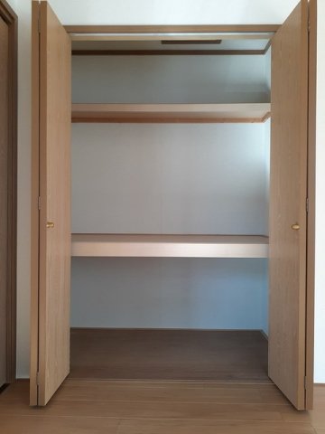 収納　大きなスペースがあり、収納には困りません