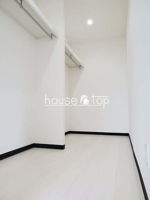 収納　大容量のウォークインクローゼット