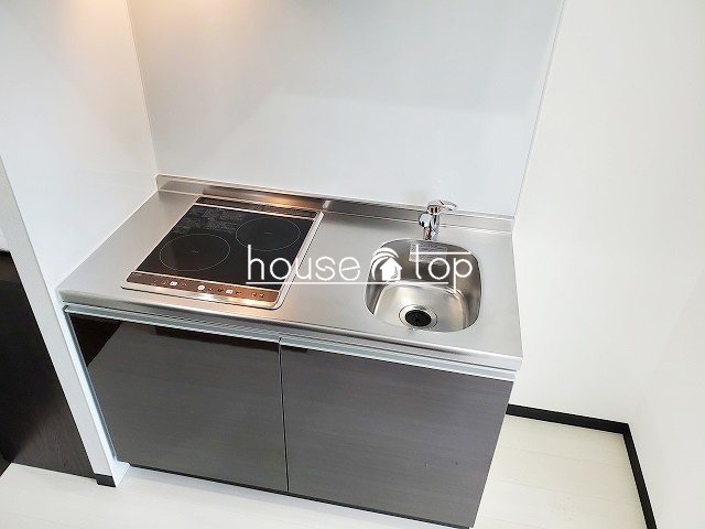 キッチン　2口コンロ付ＩＨクッキングヒーター