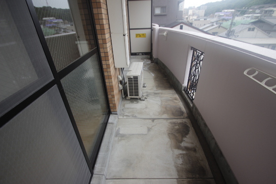 バルコニー　別号室の写真です。