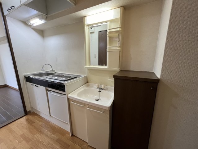 洗面設備　桜マンションII