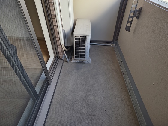 バルコニー　※別部屋の写真です