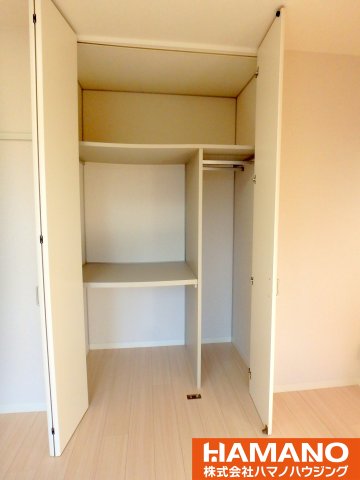 収納　収納のためのスペースです