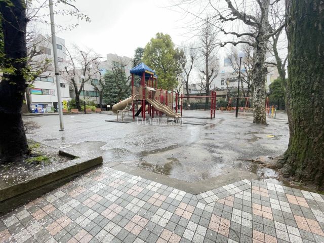 公園　新宿区立三栄公園（公園）まで571m