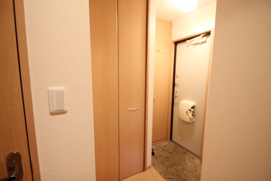 玄関　写真は同物件別号室の物です