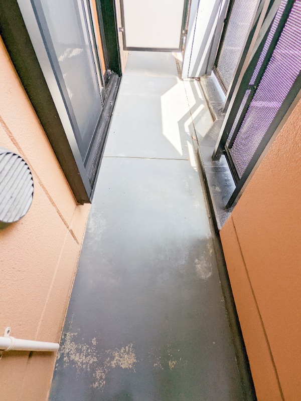 バルコニー　図面と現状に相違がある場合には現状を優先