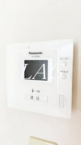 セキュリティ　モニター付インターホンです。