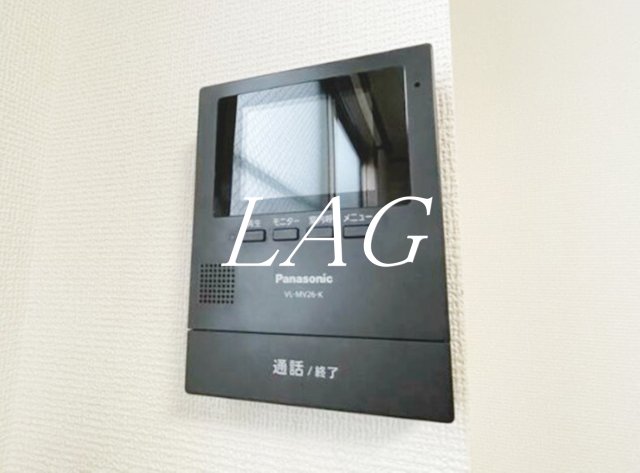 セキュリティ　モニター付きインターホンです。