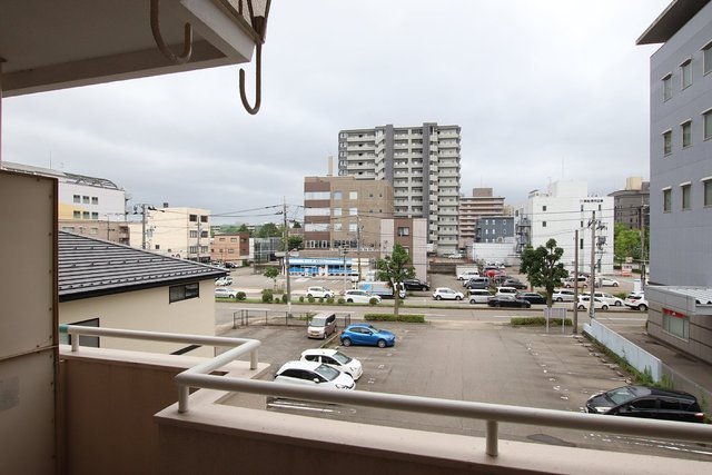 眺望　写真は同じ間取りの３０２号室です。