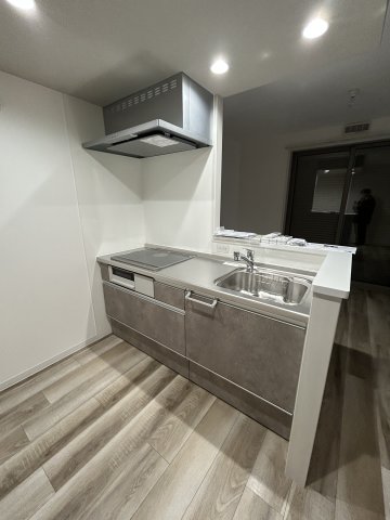 キッチン　コンパクトで使いやすいお風呂です