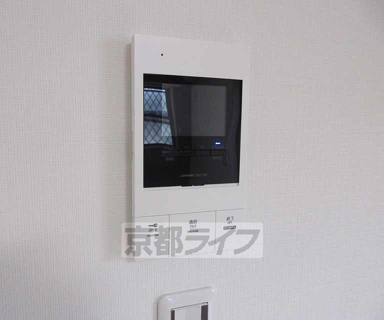 セキュリティ　モニター付きで安心・