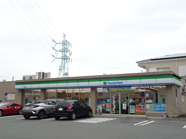 コンビニ　ファミリーマート　浜松植松店（コンビニ）まで400m