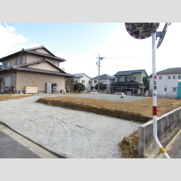 建物外観　工事中外観