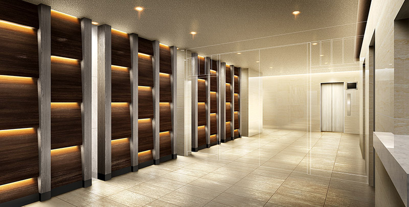 ロビー　エスリード ザ・グラン上本町　ロビー