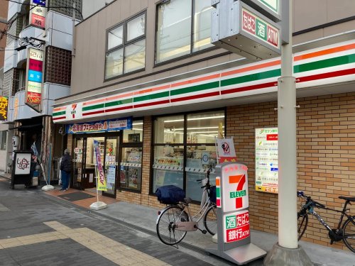 コンビニ　セブンイレブン 大阪中浜3丁目店（コンビニ）まで499m