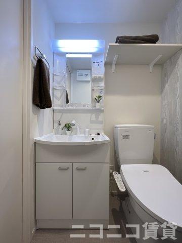 洗面設備　別号室イメージの為、現状を優先致します。