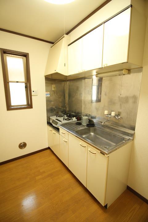 キッチン　ガスは都市ガス♪