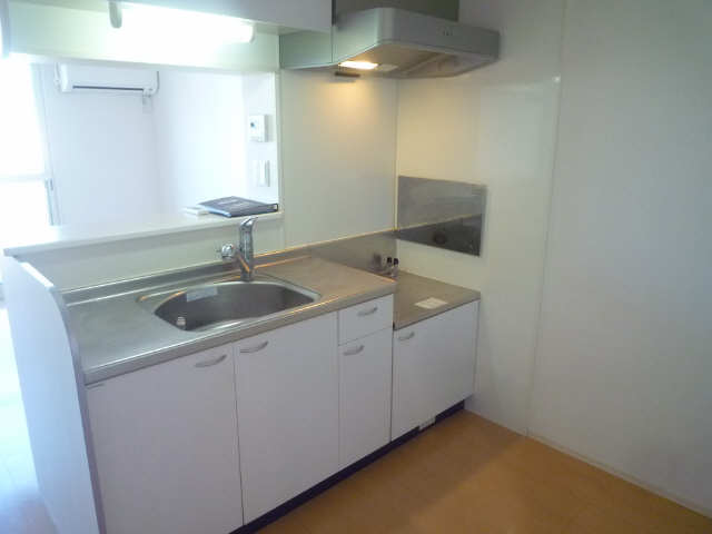 キッチン　キッチンから