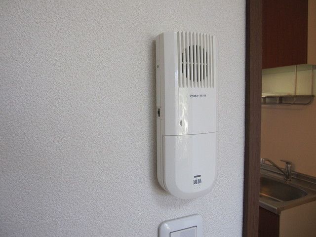 セキュリティ　インターフォンです