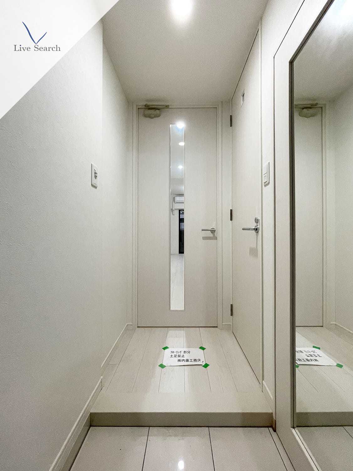 玄関　ゆったりとした玄関です