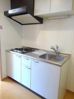 キッチン　★二口コンロ、システムキッチン★