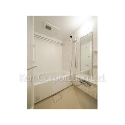 バス・シャワールーム　同タイプ9階のお部屋を撮影。仕様が異なることがあります。