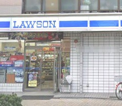 コンビニ　ローソン 上新庄三丁目店（コンビニ）まで79m