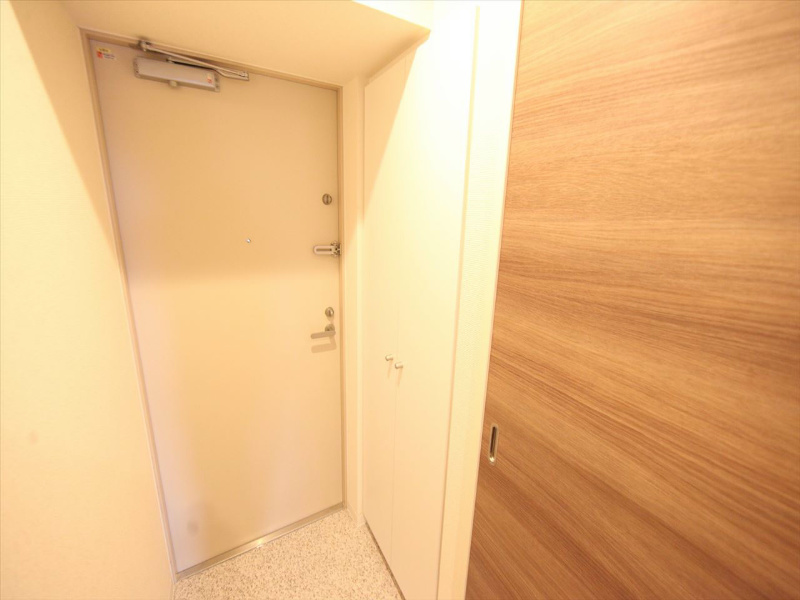 玄関　玄関　シューズボックス付