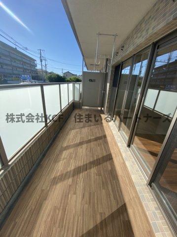 バルコニー　同建設会社同型タイプ別物件