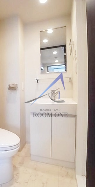 洗面設備　洗面台です。