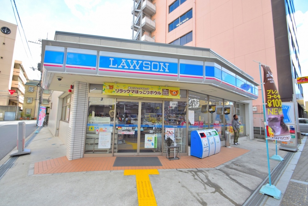 コンビニ　ローソン上本町七丁目東店（コンビニ）まで63m