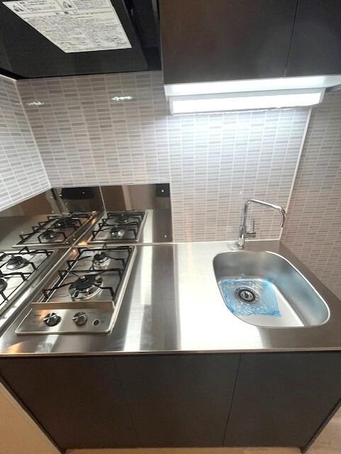 キッチン　２口コンロのキッチン