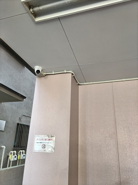 セキュリティ　防犯カメラ２台