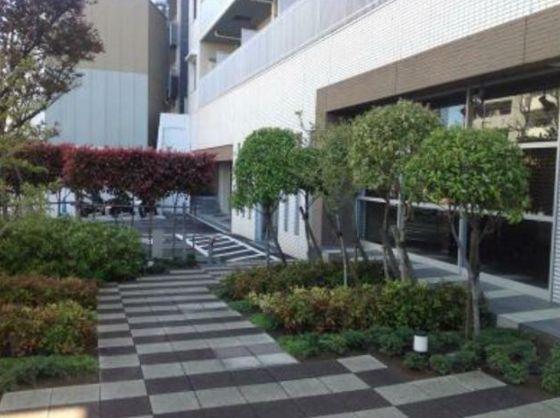 エントランス　建物の内部です