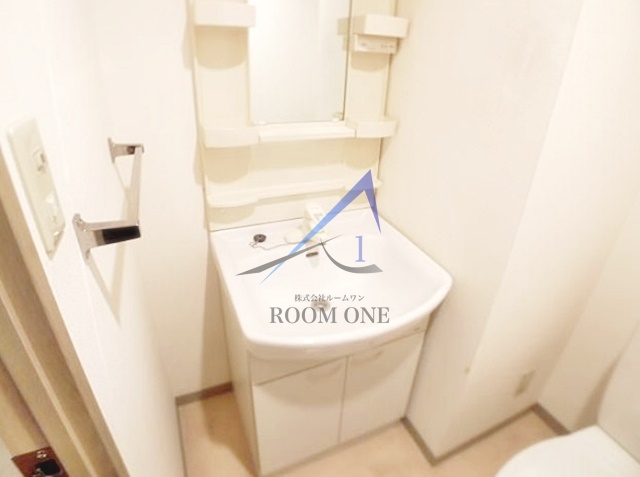 洗面設備　洗面台です。