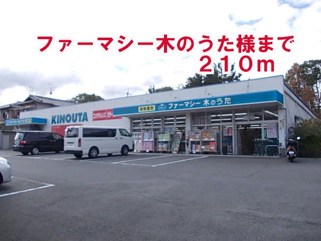 ドラックストア　ファーマシー木のうた様（ドラッグストア）まで210m