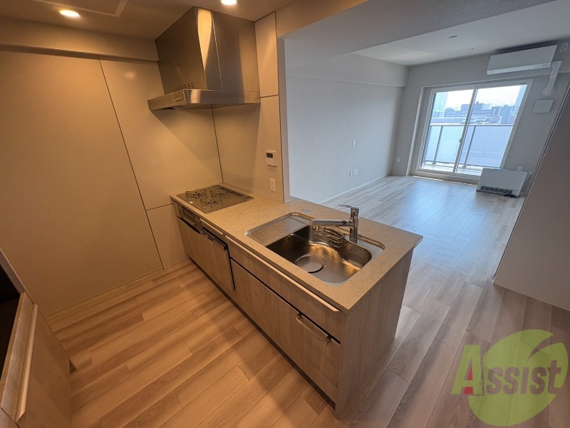 キッチン　システムキッチンなので、すぐお料理に使えます！