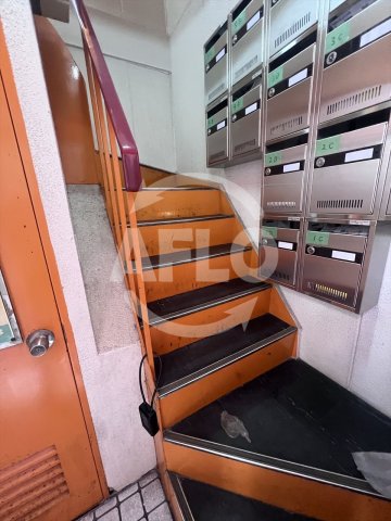 ロビー　コージーフラッツ文の里　ロビー