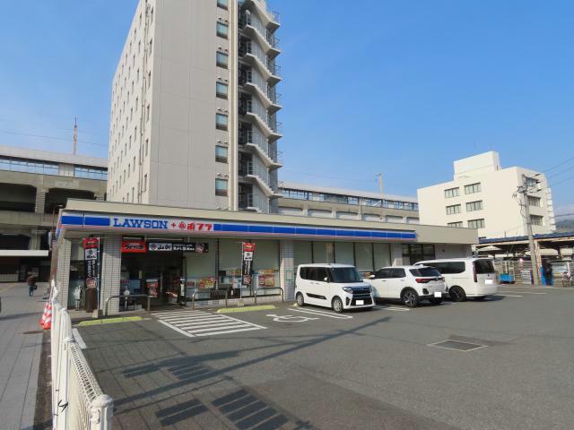 コンビニ　ローソン新山口駅前店（コンビニ）まで518m